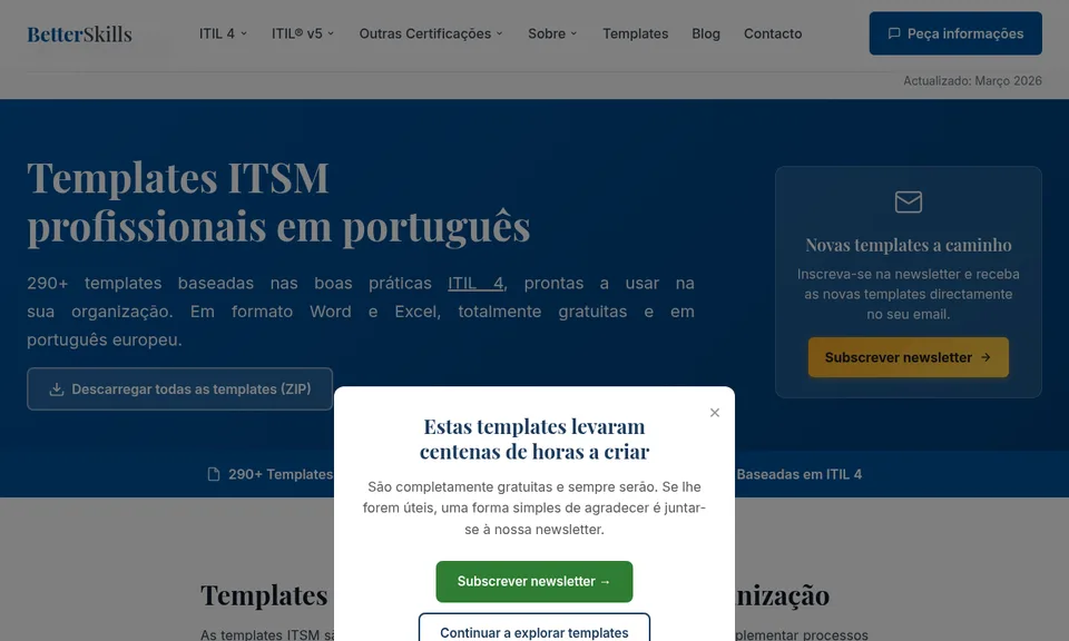 Captura de ecrã de Designer, simuladores e templates